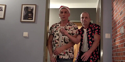 Amaranta Hank pleasures two horny studs in the hostel