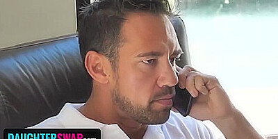 Naughty Stepdaughters Get Rough Fucked By Their Stepfathers With Kenna James