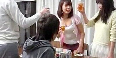 Big tits jav step mom and daughter fucking her roommate
