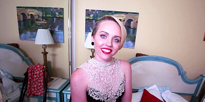 Gorgeous, petite blonde needs big black dick