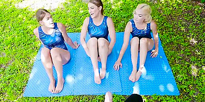 Goblin Gymnastics On Big Dick Pov With Katie Kush And Kenzie Madison