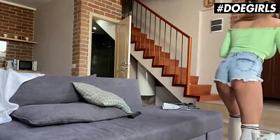 DoeGirls - Josephine Jackson Yam-Sized Bumpers Ukrainian Stunner Screws Her Fake Penis Home Alonejosephine jackson