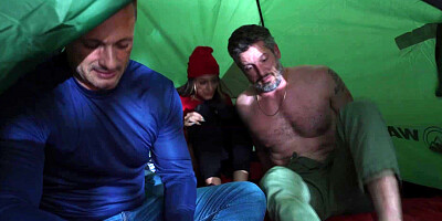 Besties camping trip turns into fuck sesh