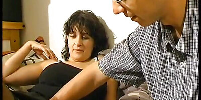 First anal casting couch of a naughty couple with a chubby housewife