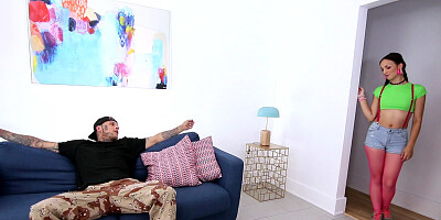 Petite Mia Luna rough squirting sex