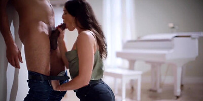 Alex rammed Katrina's pussy with his massive cock