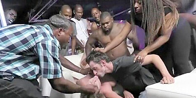 Brooke Wylde Gangbang in the Club