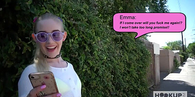 Light-Haired Honey Emma Starletto heads on 2nd Harsh Online Tryst