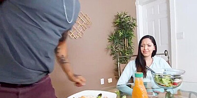 Rachel Raxxx, Bruno Dickens And Emily Grey - Fucked In The Wc