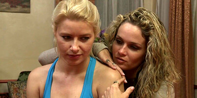 Petite lesbian fingering small tits bff