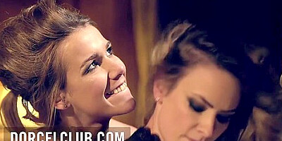 Hot French Duo For Three Lucky Guys - Claire Castel, Crystal Hot And Alexis Crystal