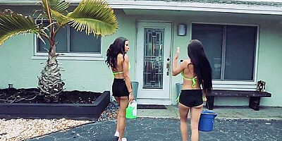 Crystal Rae, Maya Bijou In Fundraiser