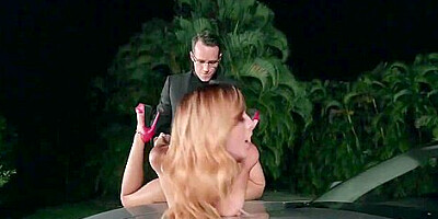 Ana Rose - Prom Date Gets Nasty In And On A Car