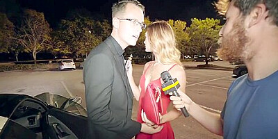 Ana Rose - Prom Date Gets Nasty In And On A Car