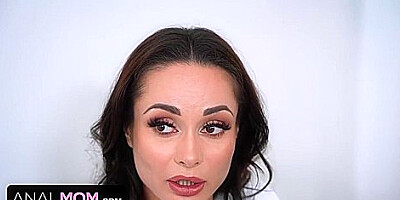 Aurelly Rebel And Kristall Rush - Sensual Big Titted Milf Makes A Deal With The Neighbour And Lets Him Pound Her Perfect Booty - Crystal Rush
