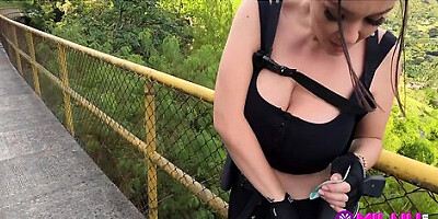 Kourtney Love - Sexy Busty Cosplayer Is Alone On The Street And Its The Exact Time To Pay Your Whim For Fucking Her Rich Ass