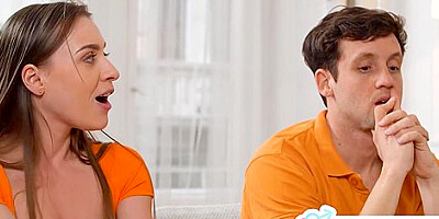 Cheating Horny Stepmilf Josephine Jackson Tells Stepson, We Only Have 15 Min