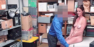 Sofie Marie is proven guilty and drilled by horny mall cop