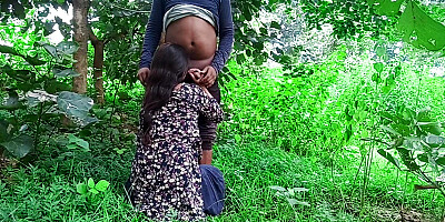 College girl ko jungal me khub chudai ki