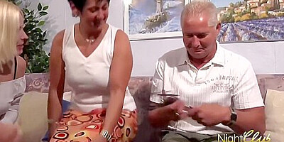 Helmut And His Wife Fuck The Horny Student 18+