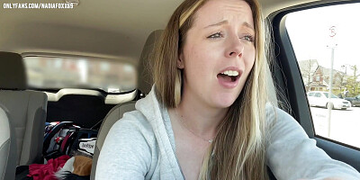 Day in the Life of a Camgirl! Testing New Toys in the Drive Thru + Mall! so Many Orgasms!!