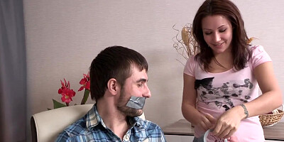 Punished into cuckolding role