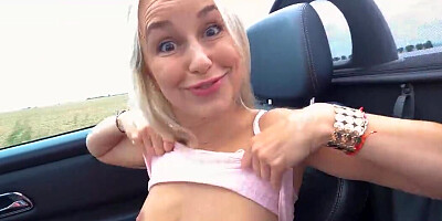 Lola MyLuv spends the entire day sucking and riding