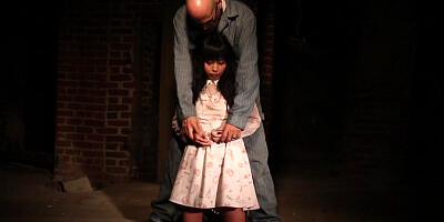 Marica gets stripped and fondled in the basement