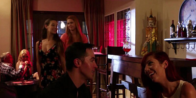 A sensual newbie is getting her lips around a hard cock