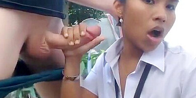 Thailand student prostitute get fucked after school - 2