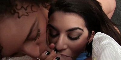 Vanessa and Mariah went to a porno movie audition together and got pulverized from the back