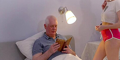 Irina Cage In Hardcore Sex With Beautiful Teen With Big Boobs And 2 Grandpas