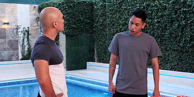 Coach seduces my step-mom