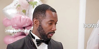 Sexy Teen 18+ Bride Fucks Husbands Black Friends And Enjoyed Her Wedding Gift