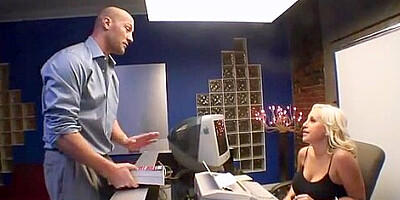 Blonde With Big Tits Fucking Co Worker