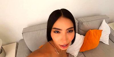 My NEIGHBOR HELPS me to use my ANAL TOY p1