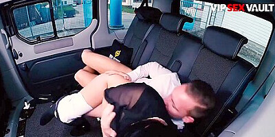 Voluptuous Czech teen 18+ Seduced And Fucked By Uber Driver With Matt Ice