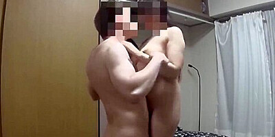 American guy cums in Japanese MILF