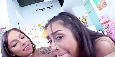 Lilly Hall April Olsen - April Lillys Anal Day