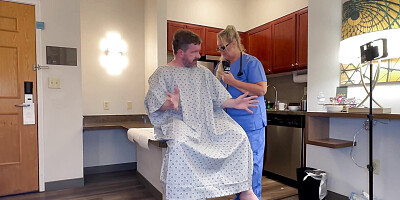 Nurse Venus Collects a Sperm Sample