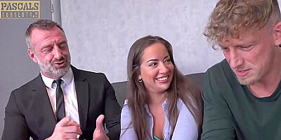 British Babe Spitroasted By Two Dicks With Lara Lee, Luke Hardy And Laura Lee