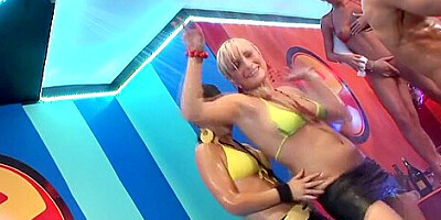 Exotic pornstar in crazy group sex, facial adult movie