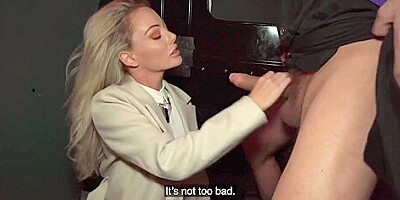Rich Milf Enjoys Having A Shaven Pussy Pounded Hard And Fast In A Van