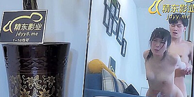 Hot Asian Wife With Big Natural Tits And Big Butts Have A Hardcore Sex With Big Cock