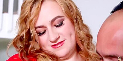 Busty, ginger chick, Mya Blair is always in the mood to have steamy anal sex