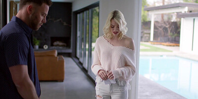 Kenna James and Seth Gambles energetic sex