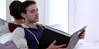 Learning how to fuck from his step-mom