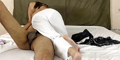 I licked my stepmother',s hot pussy full night long sex with dirty talking family cheating story