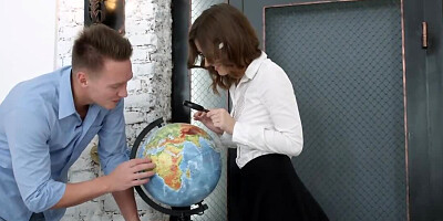 Classmate failed to teach girl geography but learned anal sex