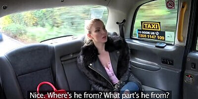 Fake Taxi Blue eyed Scottish babe loves rough fucking on back seat of taxi